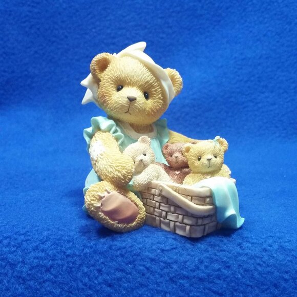 Cherished Teddies Tanna When Your Hands Are Full Figurine 476595 Friendship - Picture 1 of 10